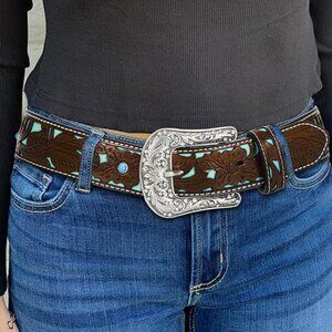 Adjustable Vintage Western Cowboy Belt